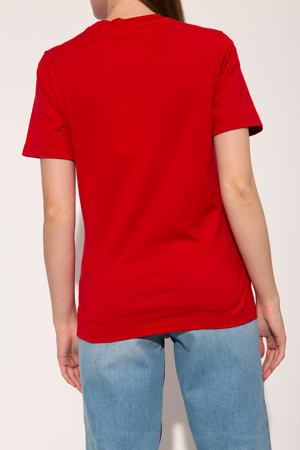 Tシャツ・カットソー SALVATORE FERRAGAMO Burgundy Nylon Blend Top Salvatore Ferragamo Logo T | Women's Clothing | SALVATORE